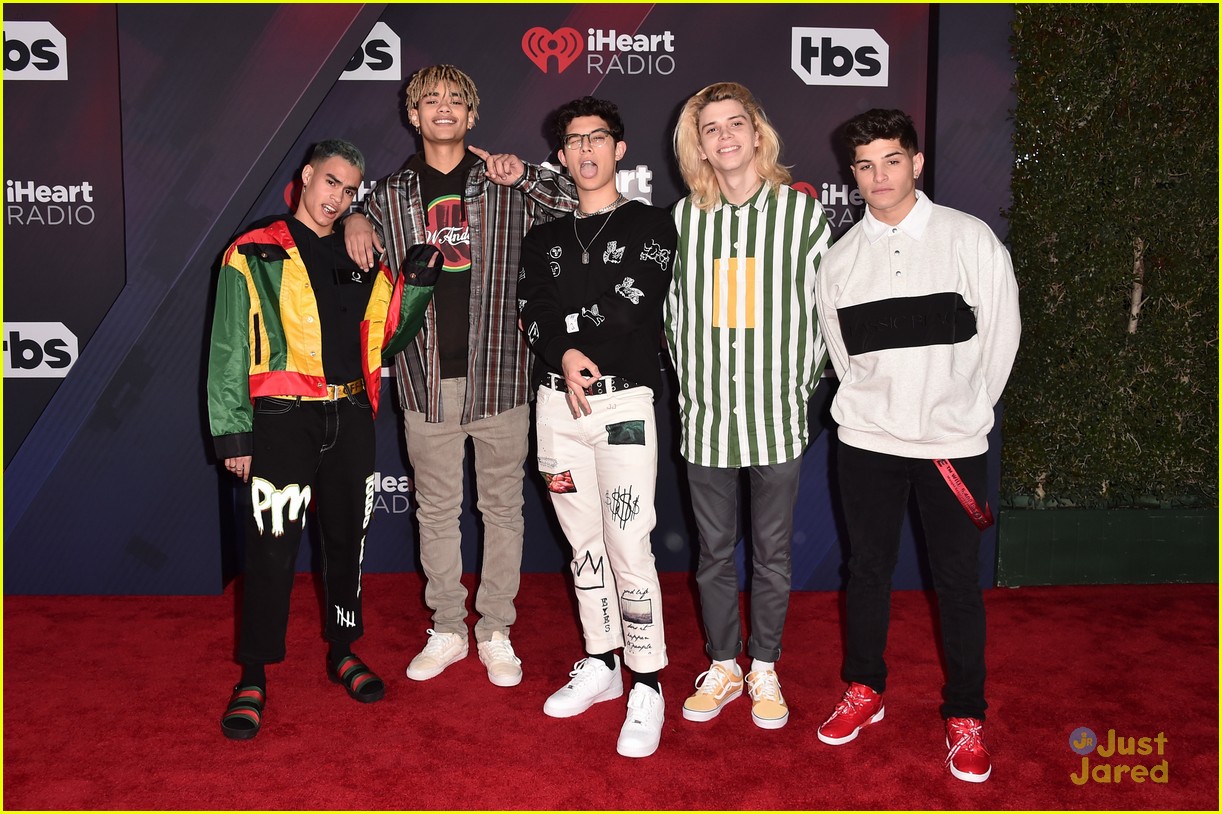 prettymuch cnco iheart awards red carpet 17
