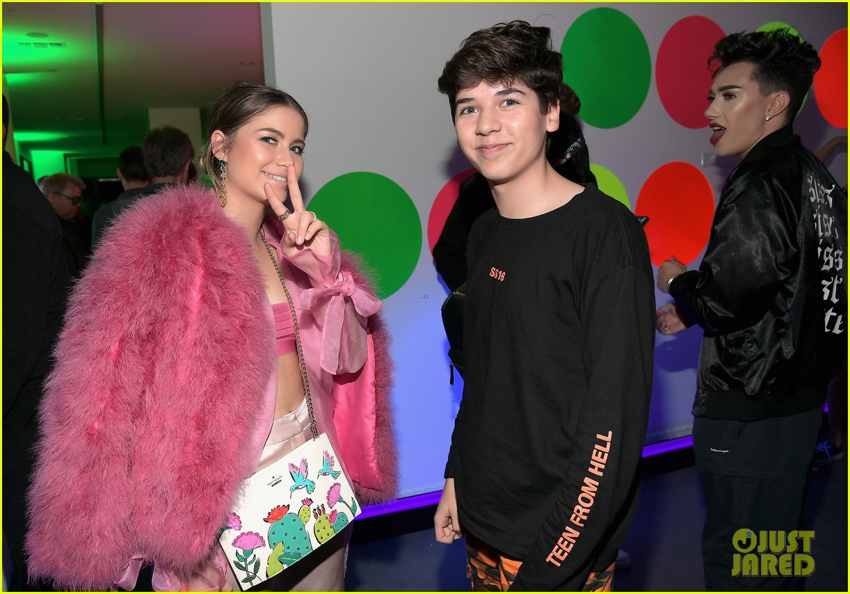 kendall schmidt teala dunn lilimar and more team up for kids choice awards slime soiree 52