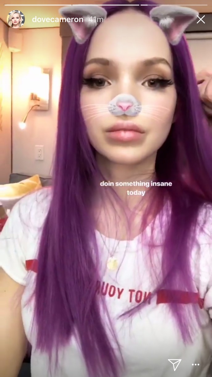 dove cameron new mal wig maybe 02