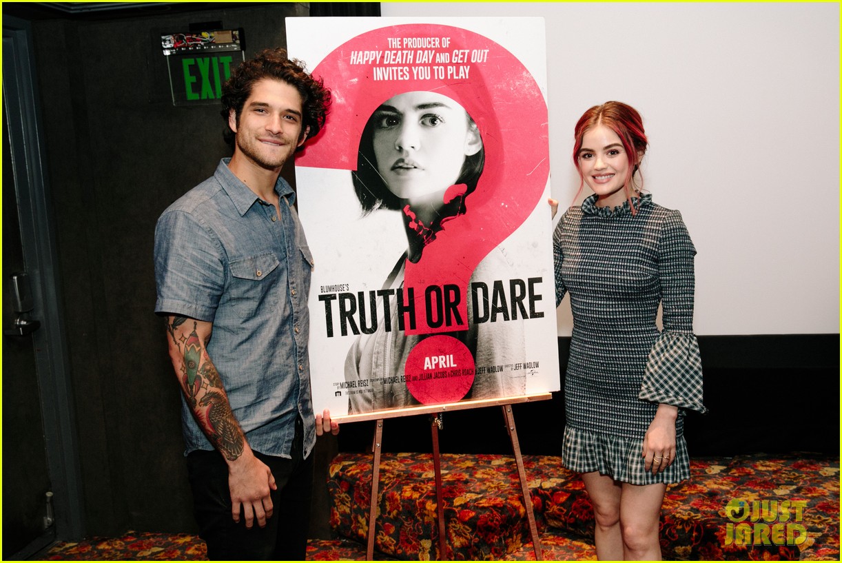 lucy hale tyler posey truth or dare premiere 41