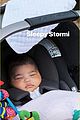 kylie jenner shares sweet photos of sleepy stormi during afternoon walk 01