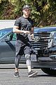 nick jonas shows off buff biceps at the gym 01
