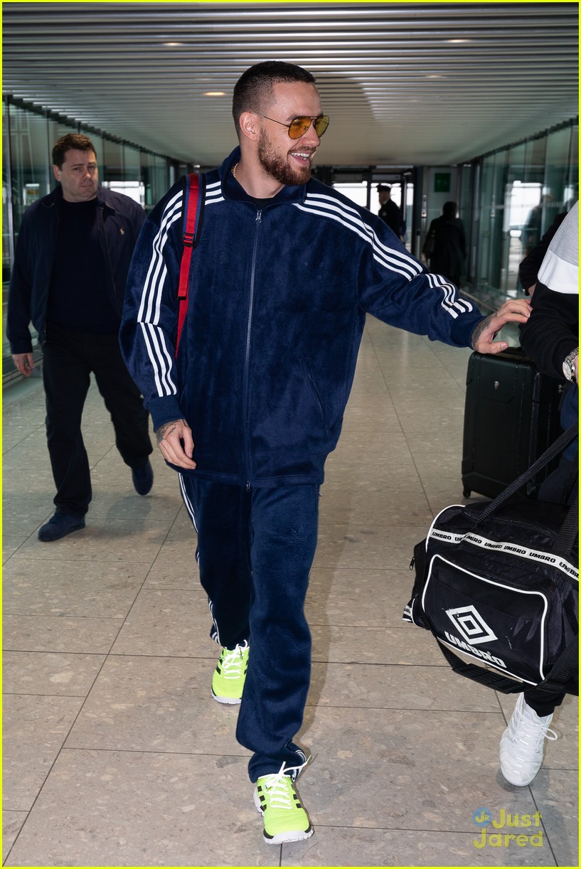 liam payne tegal airport arrival 01