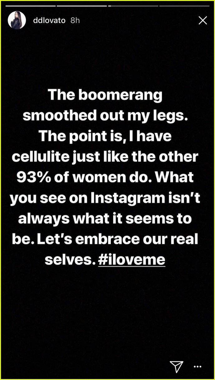 demi lovato shares pics of stretch marks and cellulite to promote self love 04