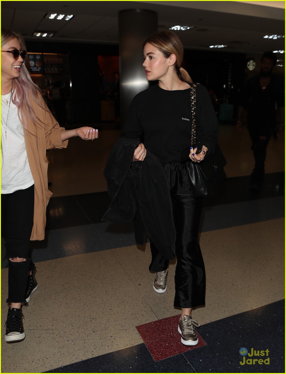 lucy hale lax arrival pressure life sentence 08