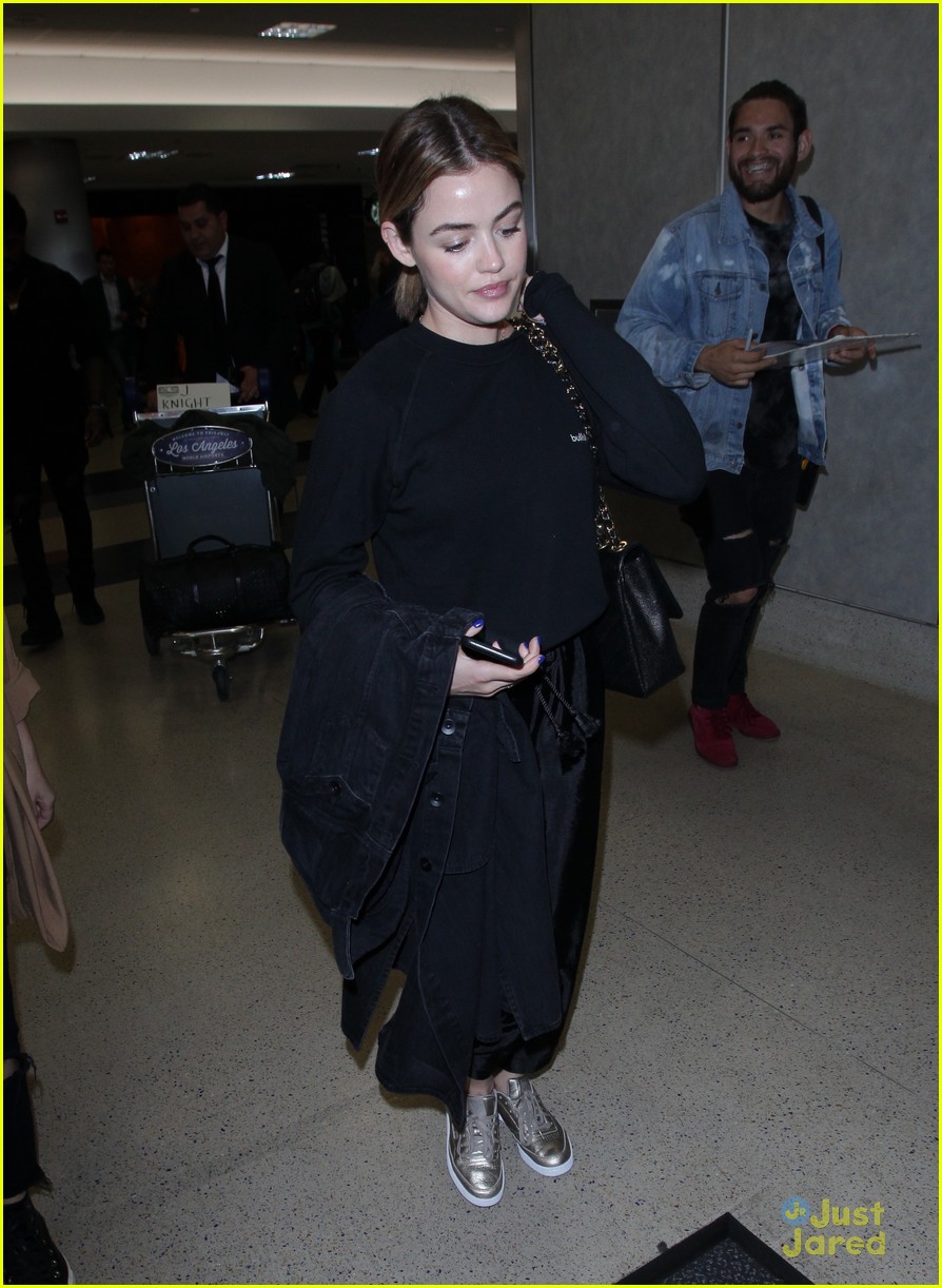 lucy hale lax arrival pressure life sentence 09