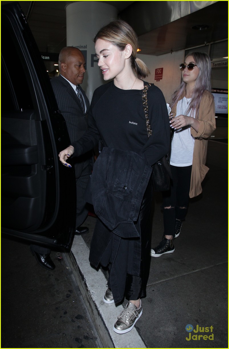 lucy hale lax arrival pressure life sentence 11