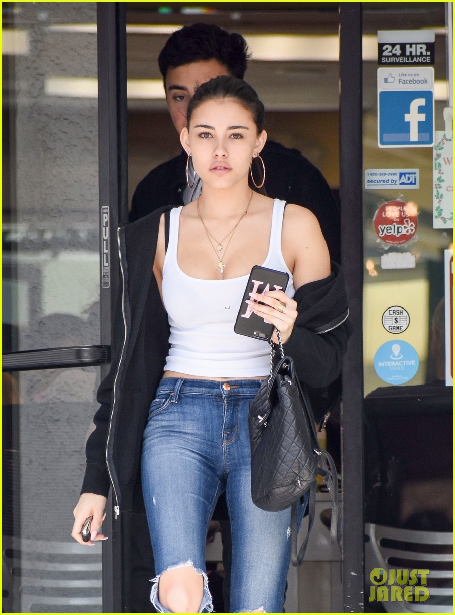 madison beer zack bia lunch after tour 01