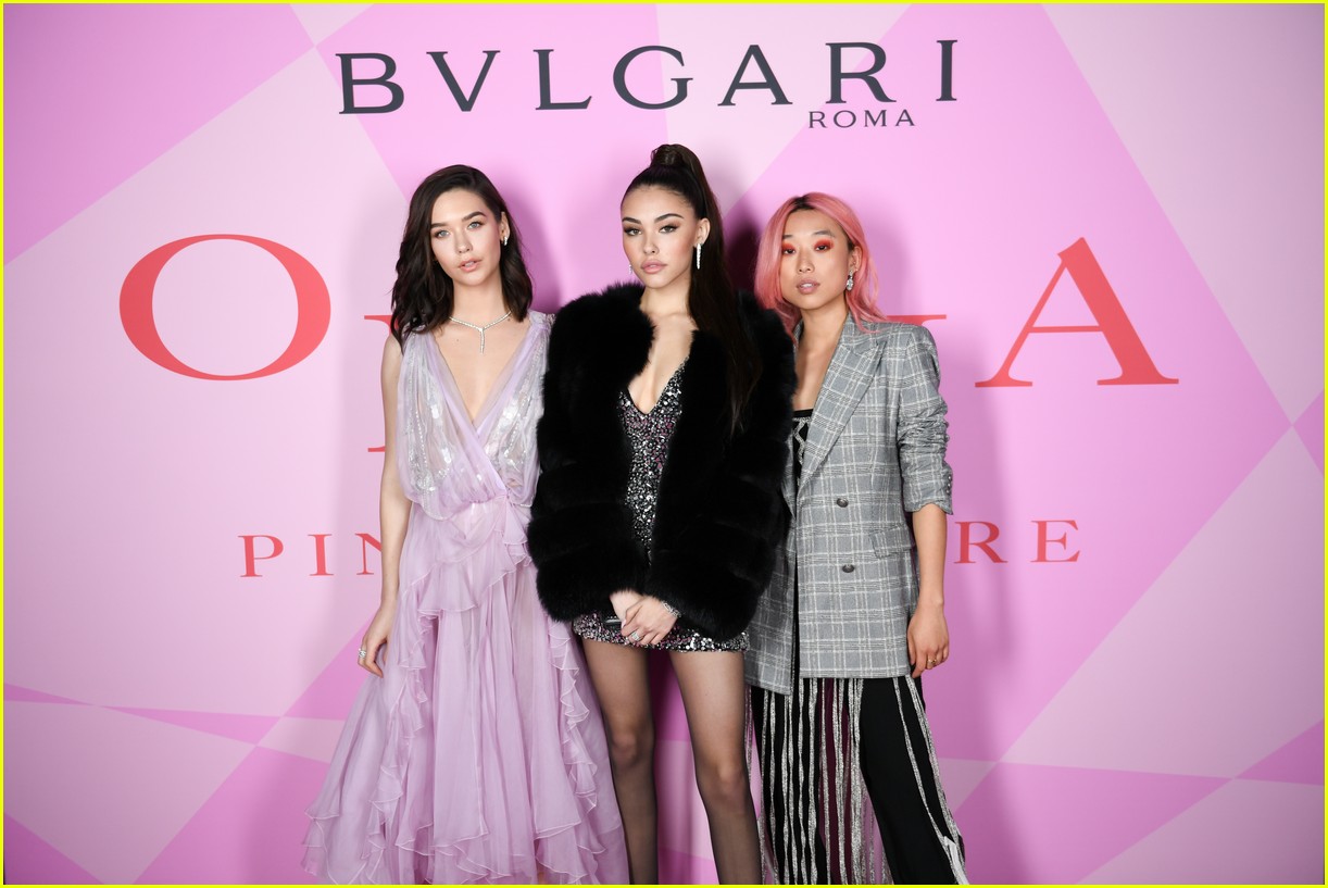 bailee madison and alex lange join madison beer at bvlgari perfume launch 47