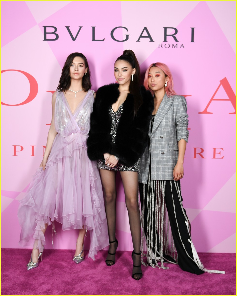 bailee madison and alex lange join madison beer at bvlgari perfume launch 48