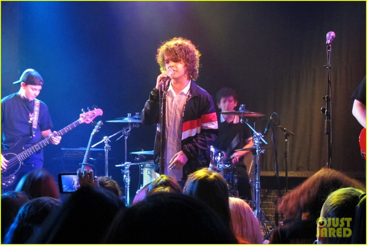 stranger things gaten matarazzo rocks out with his band work in progress 01