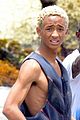 jaden smith wears his underwear while filming music video on the beach in colombia 04