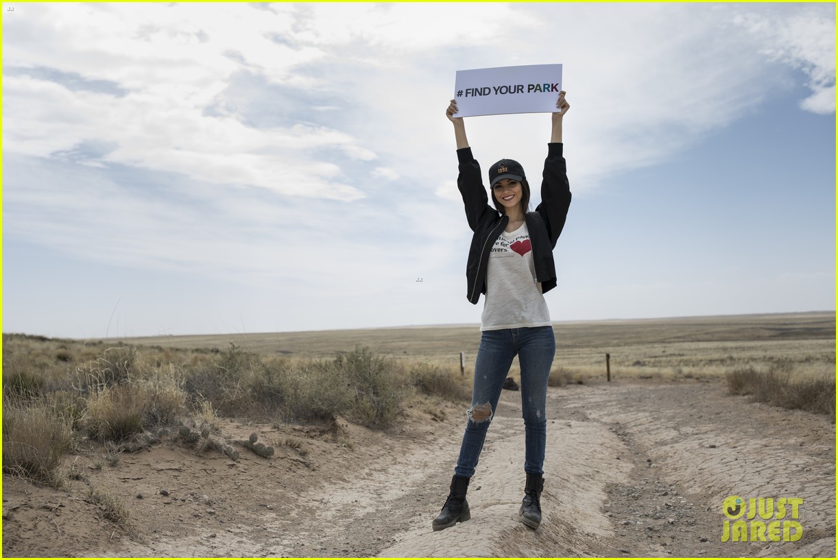 victoria justice encourages you to find your park new campaign 01