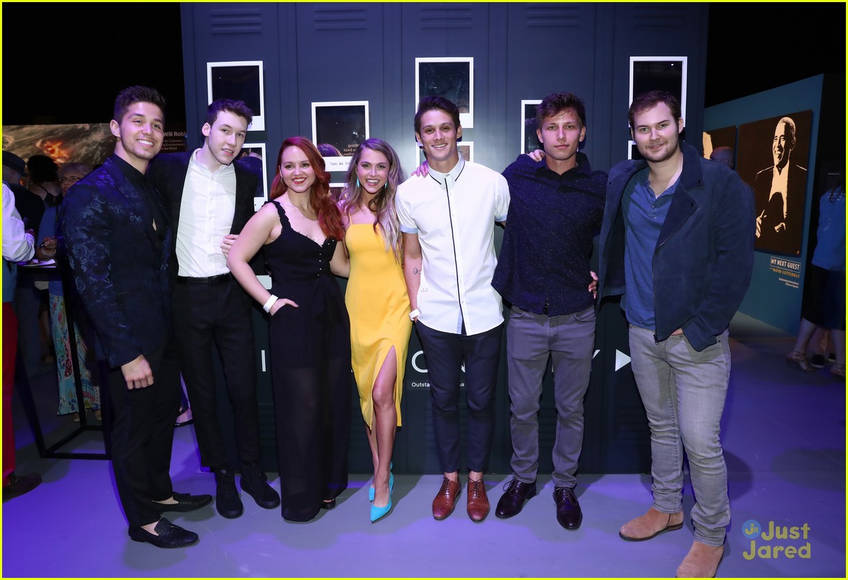13 reasons why cast netflix fysee party 16