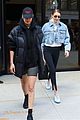 bella hadid hangs out with out with big sis gigi in nyc 01