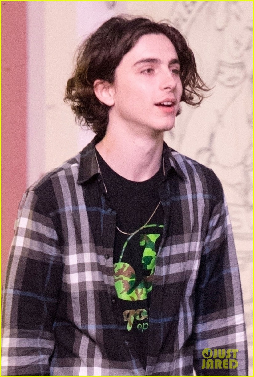 timothee chalamet is all smiles while out with a friend in london 06