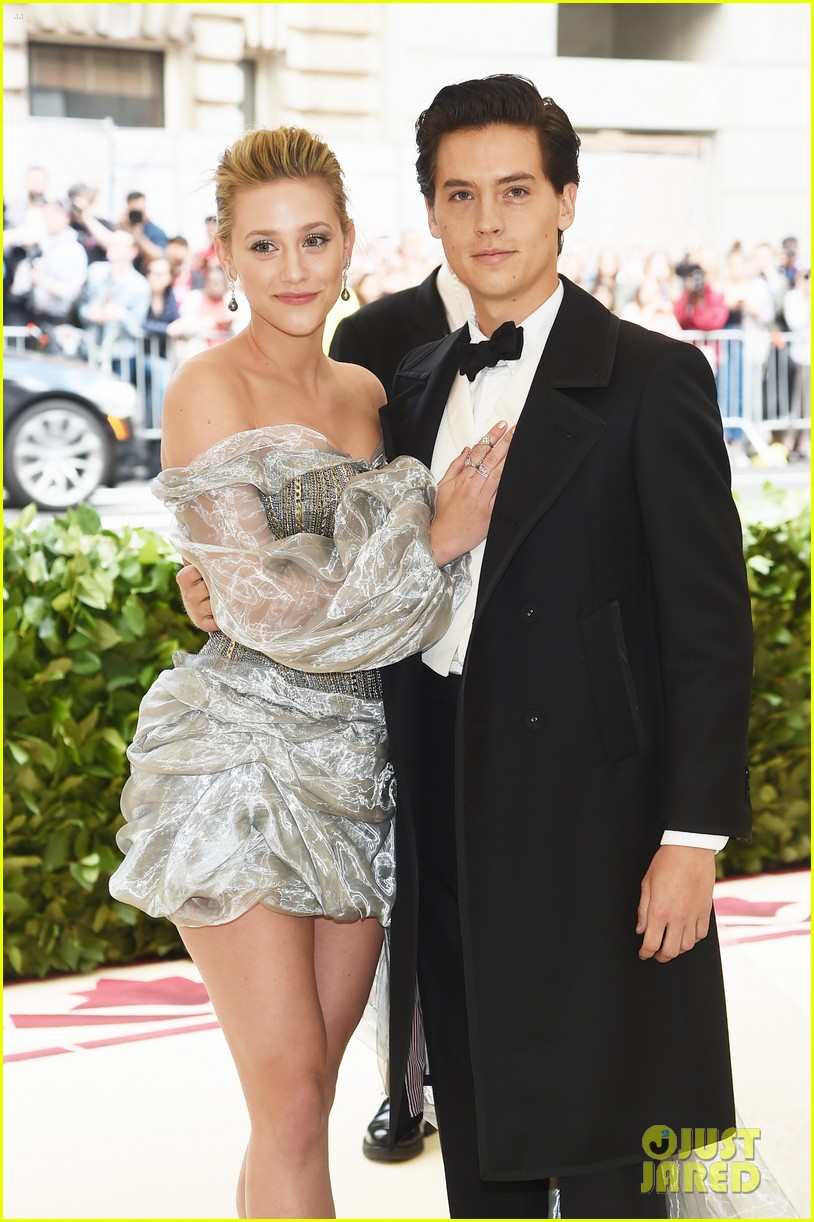 cole sprouse lili reinhart debut met gala 10