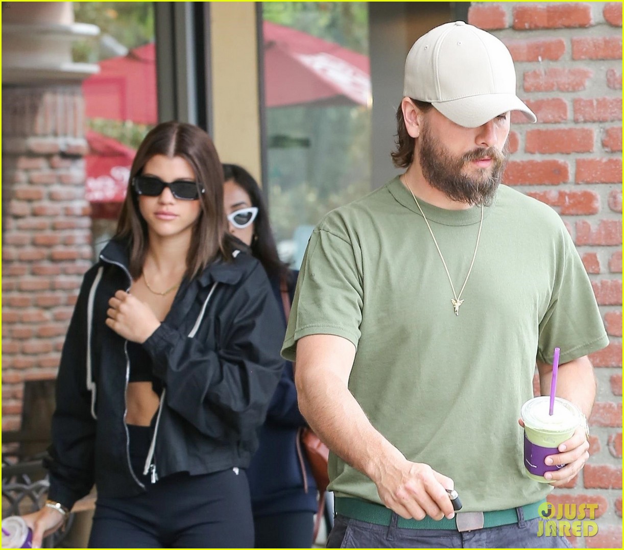 scott disick and sofia richie couple up for coffee bean run 04