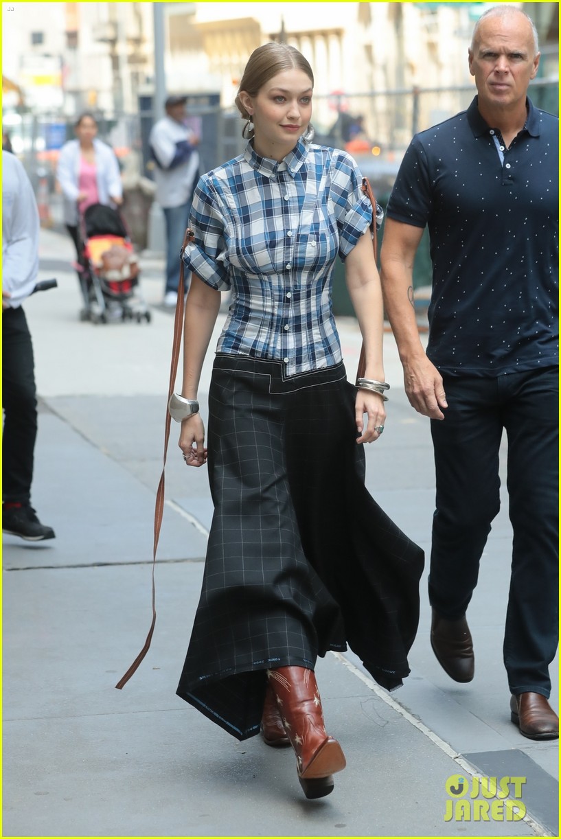 gigi hadid goes country for western inspired photo shoot in nyc 06