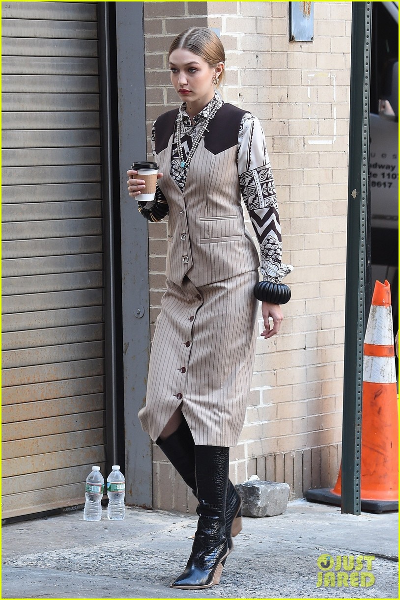 gigi hadid goes country for western inspired photo shoot in nyc 08
