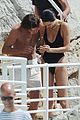 kendall jenner rocks black thong swimsuit while poolside in cannes 27