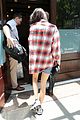 kendall jenner rocks oversized plaid shirt while out in nyc 04