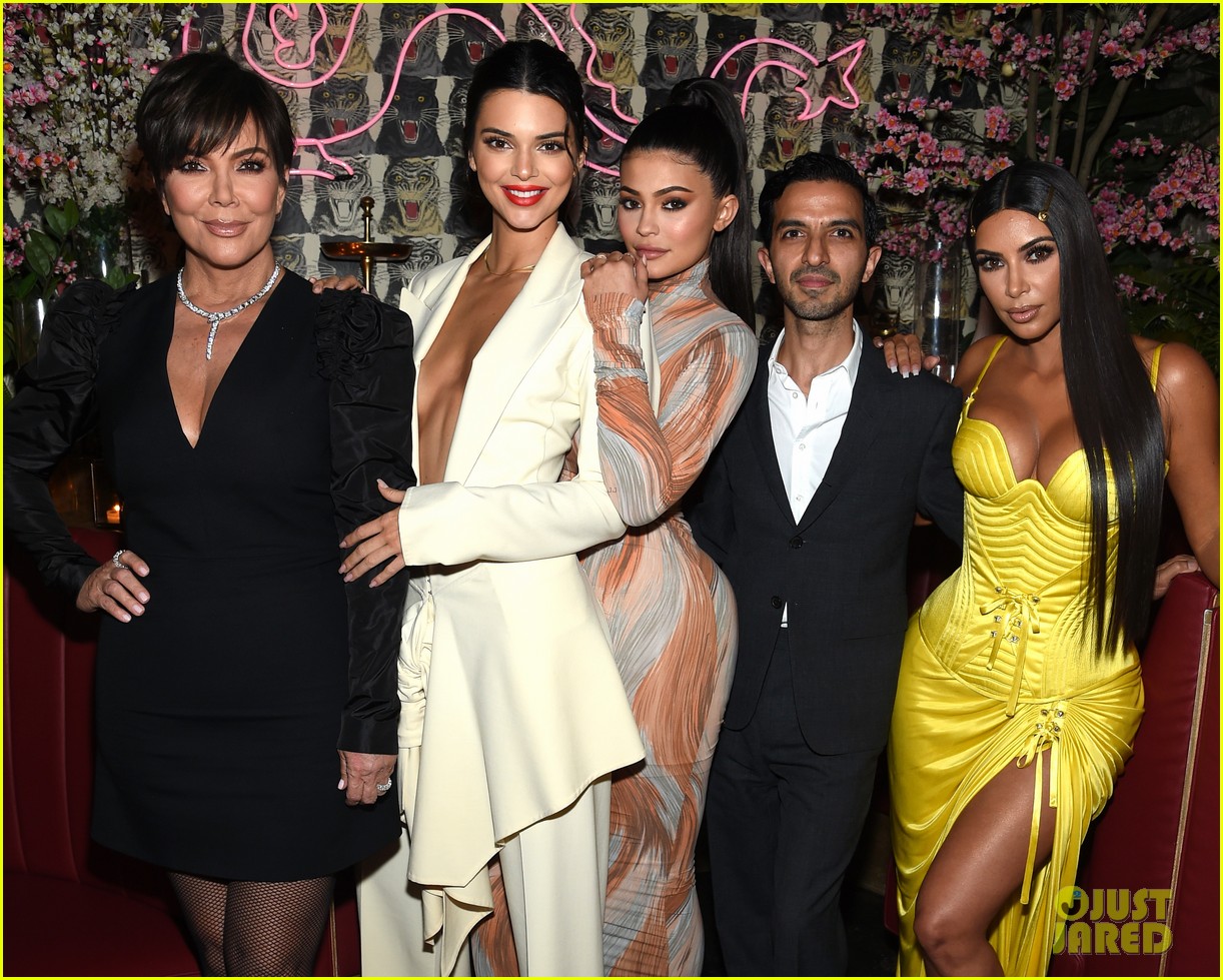 kim kardashian kendall kylie business of fashion dinner 16