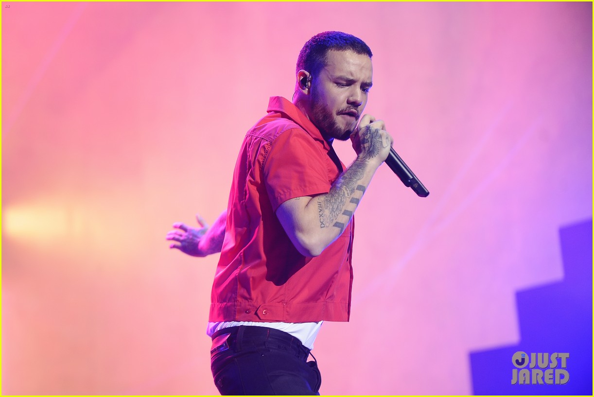 liam payne takes the stage in spain 22