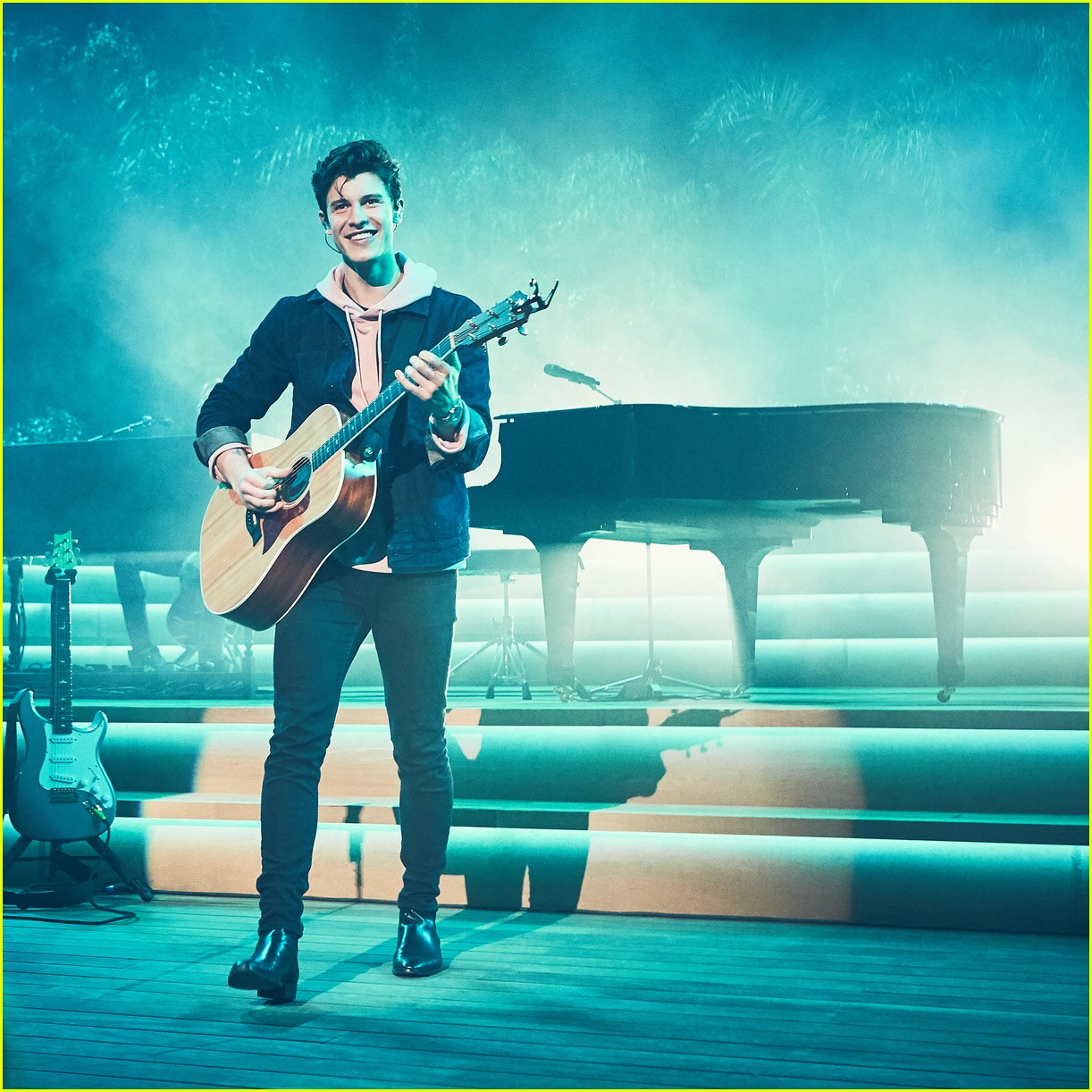 shawn mendes and john mayer premiere where were you in the morning at apple music show 02