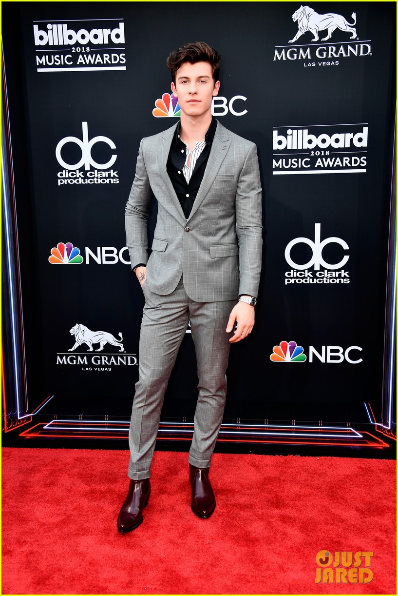 shawn mendes bbmas 2018 red carpet 02
