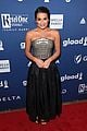 lea michele shows off engagement ring at glaad media awards 04