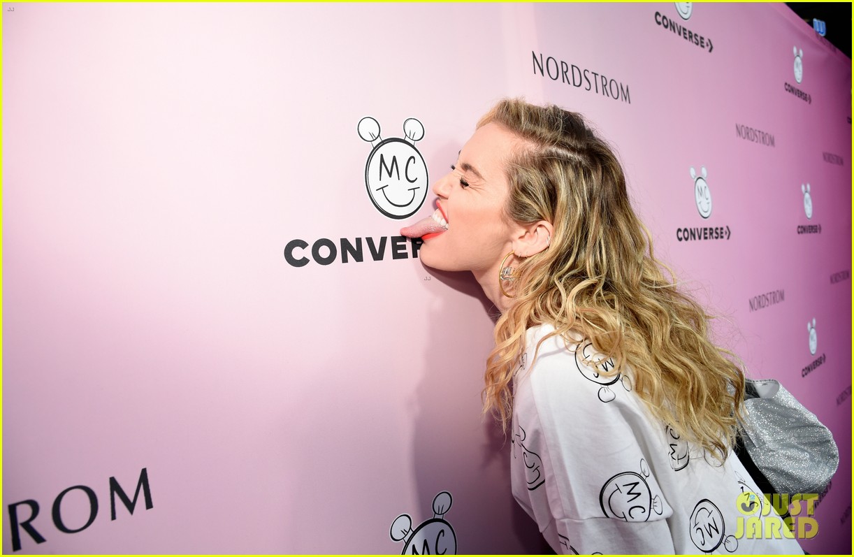 miley cyrus launches converse collection at the grove 16