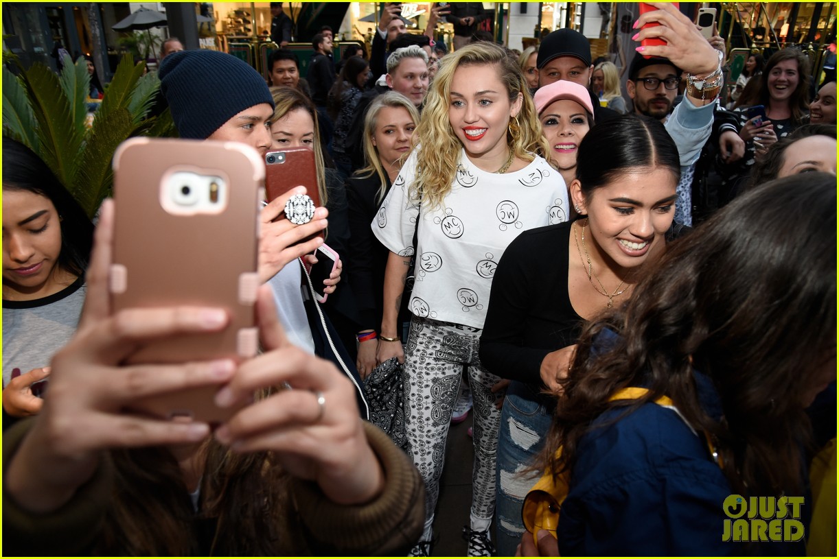 miley cyrus launches converse collection at the grove 25