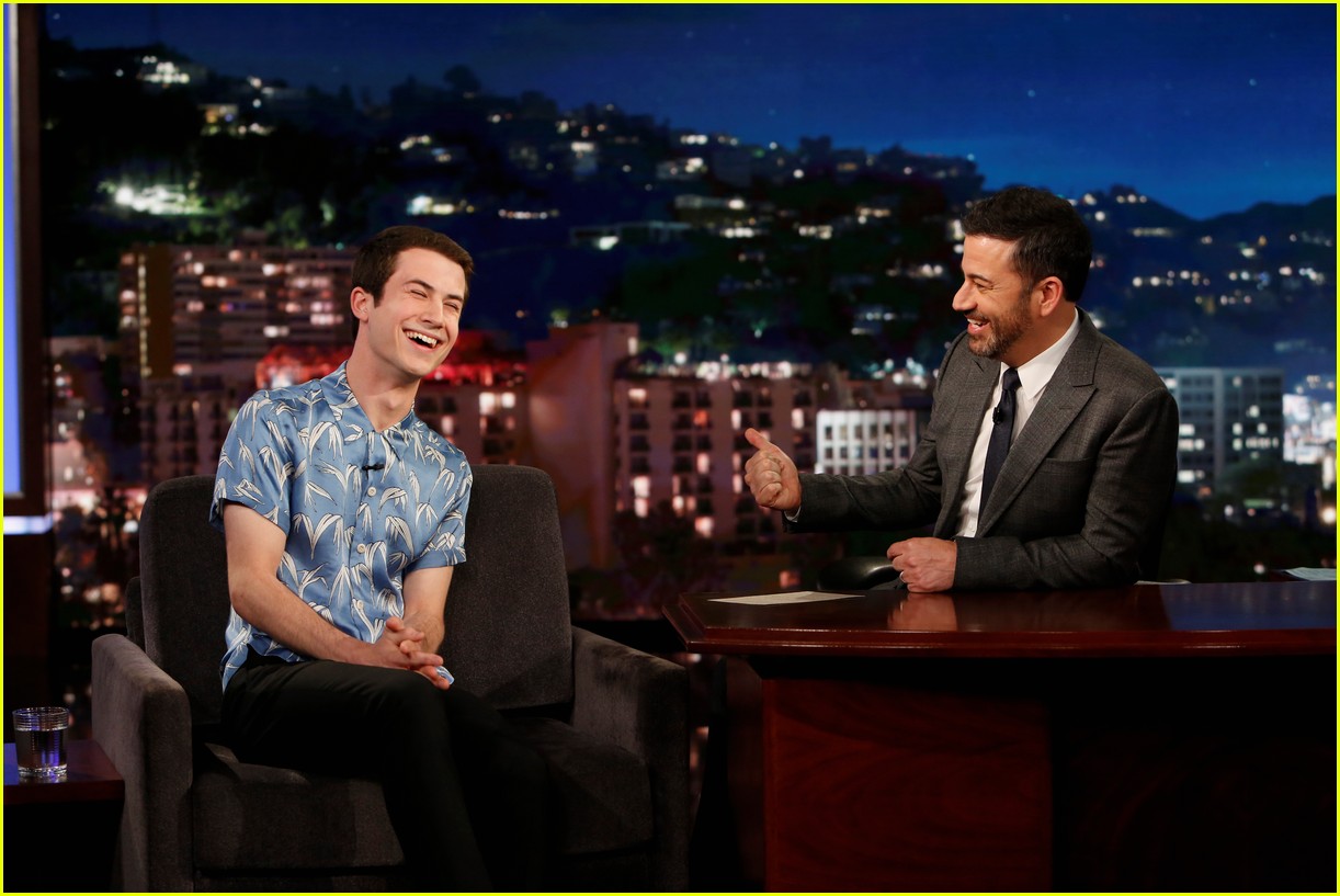 dylan minnette talks 13 reasons why fame looking like jimmy kimmel and more 05