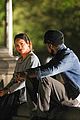 gina rodriguez and lakeith stanfield share a kiss on someone great set 07