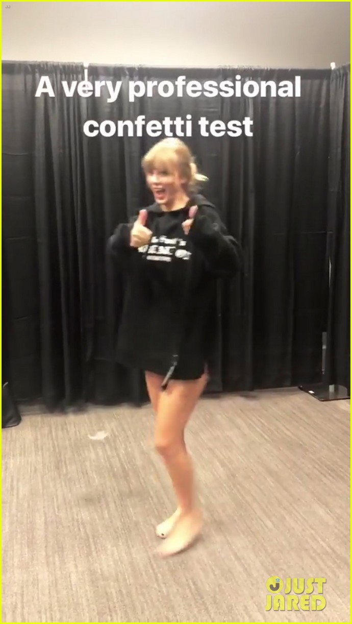 taylor swift shows off confetti for her reputation tour 06