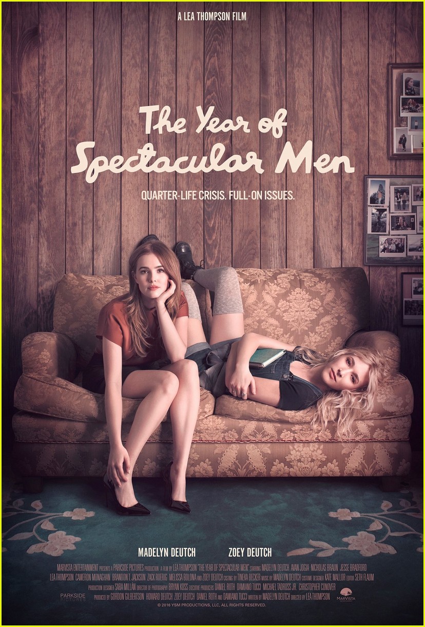 zoey deutch sister madelyn star in year of spectacular men trailer 01