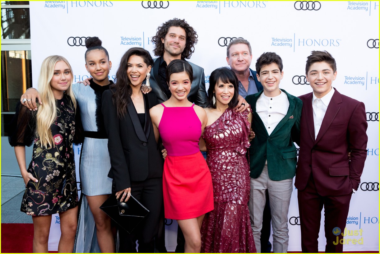andi mack cast tv academy honors red carpet 05