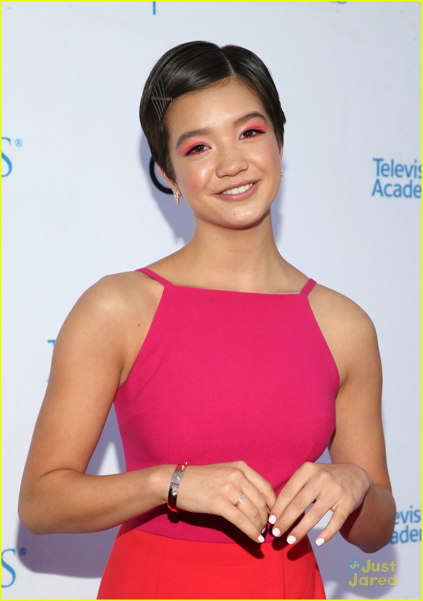 andi mack cast tv academy honors red carpet 09