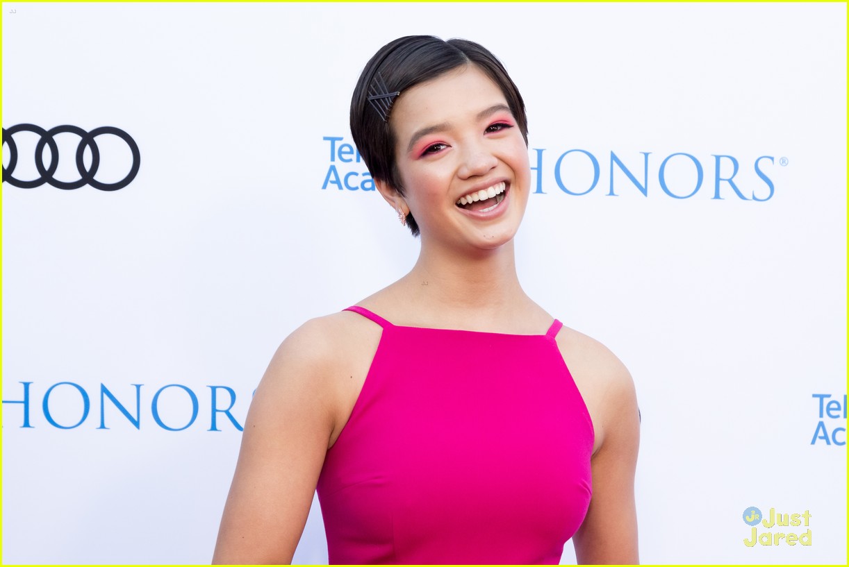 andi mack cast tv academy honors red carpet 16