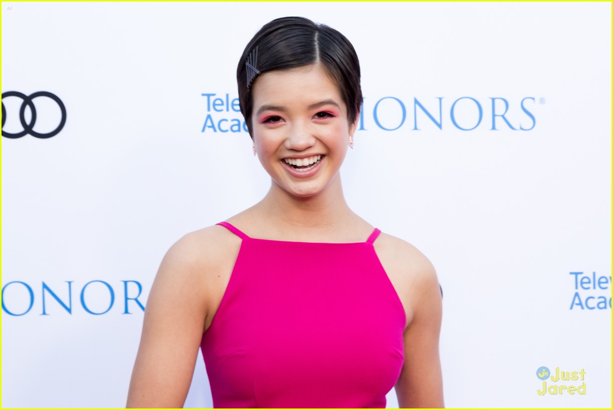 andi mack cast tv academy honors red carpet 26