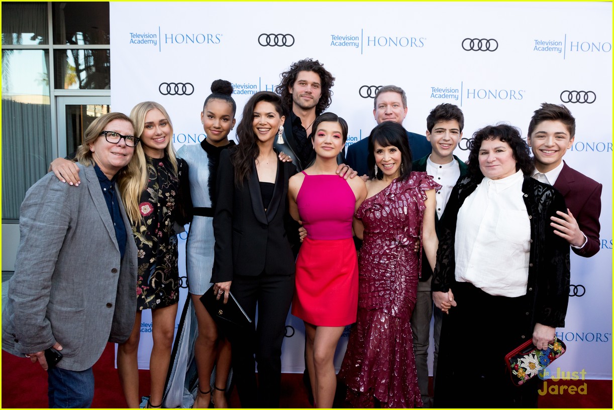 andi mack cast tv academy honors red carpet 33