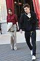 victoria beckham and son brooklyn step out together in paris 01