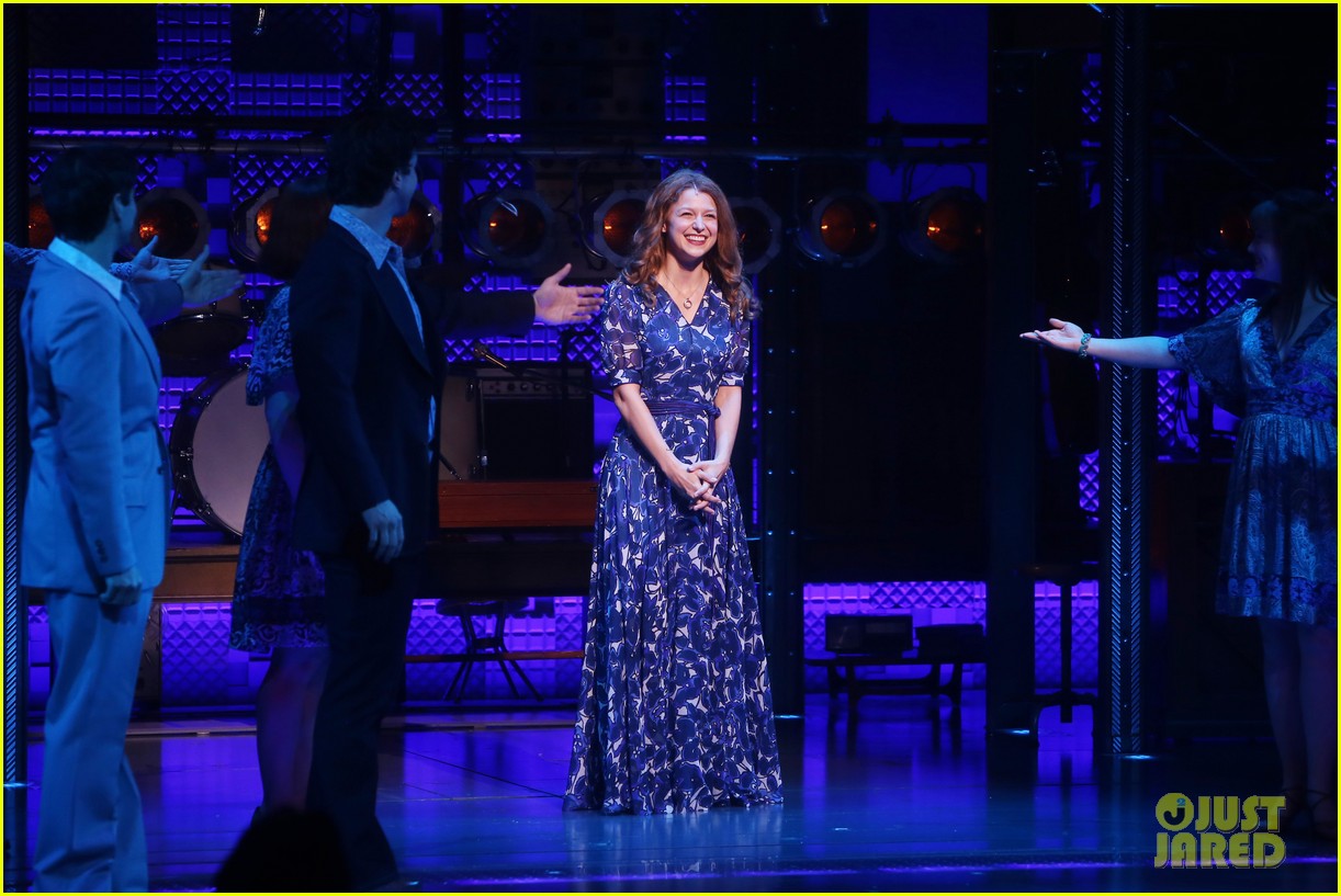 melissa benoist makes broadway debut in beautiful the carole king musical 06