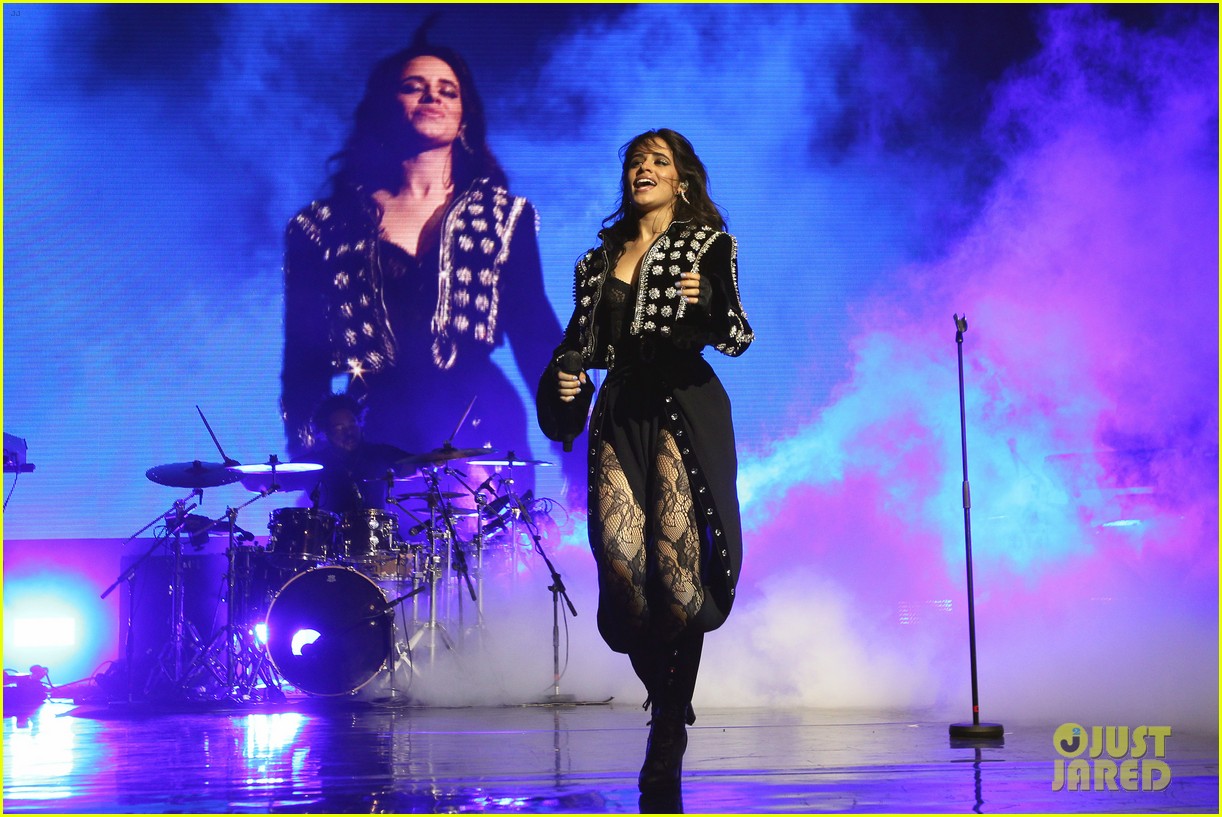 camila cabello jams out on stage in london 11