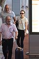 lily rose depp sports french cartoon t shirt while heading to paris 01