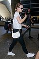 lily rose depp sports french cartoon t shirt while heading to paris 07