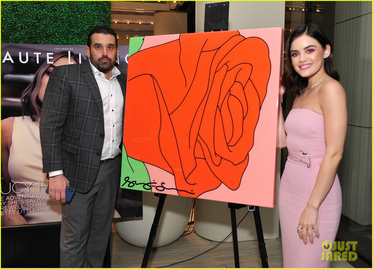 lucy hale celebrates haute living cover in beverly hills 12