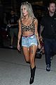 halsey looks fierce in leopard print crop top and cowboy boots at lax airport 04