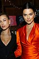 kendall jenner and hailey baldwin rock plunging dresses at chaos x love magazine party 04
